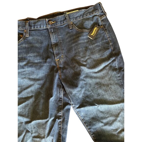 NWT Men's Cremieux Classic Blue Jeans Straight Leg 40/34 Denim Pants fashion - Picture 2 of 5